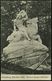MÜNCHEN 1.B.P./ 8 1908 (19.10.) 2K Auf PP 5 Pf. Wappen, Grün: Ausstellung 1908: Skulptur Von B. Blecker, "Reichtum" = Pf - Mythologie
