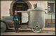 FLENSBURG/ *1h 1910 (20.12.) Color-Ak.: Panzer-Maschinengewehr = Panzerwagen Mit MG-Kuppel , 1K-Gitter: FLENSBURG/ * 1 H - Auto's