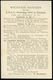 MÜNCHEN/ *2* 1914 (14.7.) BdMaSt Auf PP 3 Pf Hupp-Wappen, Braun:  A D A C...(E.V.) = Gr."E.V." ,rs. Text Betr.: Protest- - Autos