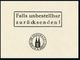 KÖLN-/ LINDENTHAL/ DOM-/ MARKE/ DR.EICKEL & Co 1931 (17.6.) AFS = Kölner Dom (rs. Motivgl. Abs.-Vordruck) Inl.-Bf. (Dü.E - Kerken En Kathedralen