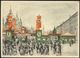 BERLIN C2/ A/ Berliner Weihnachtsmarkt 1936 (16.12.) SSt = Christbaum Auf Color-Sonder-Kt: Berliner Weihnachts-Markt (am - Kerstmis