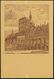 Stralsund 1923 PP 100 Mk., Viol.: Nedderdütsch Woch Stralsund = Histor. Altstadt Mit Gotischem Rathaus (vs. Plattdeutsch - Andere & Zonder Classificatie