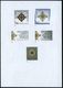 B.R.D. 1992 (März) 100 Pf. "150 Jahren Orden Pour Le Mérite", 14 Verschied. Color-Alternativ-Entwürfe Der Bundesdruckere - Andere & Zonder Classificatie