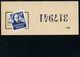 Hannover 1954 (Aug.) 50 Pf. Gebührenmarke "Freiherr Vom Stein", Blau = Preuss. Reformer, Auf Befehl Napoleons Entlassen  - Napoleon