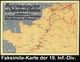 Hannover 1940 (5.5.) Stummer Ma.StrichSt.: X  X = Tarnstempel Hannover , Klar Gest. Feldpost-Kt. An Fp.-Nr. 15 411 = Sta - WO2