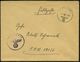 DT.BES.FRANKREICH 1940 (7.9.) 1K: FELDPOST/b/--- + Viol. Neutraler 1K-HdN: Feldpost + Rs. Hs. Feldpost-Nr. 14994 LGA Par - Guerre Mondiale (Seconde)