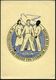 D.D.R. 1951 (3.8.) Weltjugend-Festspiele, Kompl. Satz (Mi.289/92) + ET-SSt.: BERLIN/b/III. WELTFESTSPIELE DER JUGEND UND - Andere & Zonder Classificatie