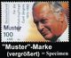 B.R.D. 2000 (Okt.) Wofa, Kompl. Satz Filmschauspieler Alle Mit Amtl. Handstempel  "M U S T E R" = L. Palmer, C. Jürgens, - Cinema