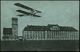 POSEN W./ *3h 1915 (14.3.) 1K-Brücke (unten Nicht Ganz Voll) + Viol. 1K-HdN: FLIEGER-ERSATZ-ABTEILUNG Nr. 4 (Nr.1205, Pr - Vliegtuigen