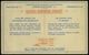 NIEDERLANDE 1930 Radio-Telegramm-Formular "RADIO SURPRISE DIENST" Von RADIO HOLLAND NV., Amsterdam (Eckbug-spur, Kl. Ran - Non Classificati