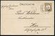 Nürnberg 1908 (24.3.) PP 3 Pf. Wappen Braun: BRIEFMARKEN-SAMLERVEREIN NÜRNBERG/Einladung.. (zur Sitzung) Orts-Karte (Fre - Filatelistische Tentoonstellingen