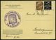 HAMBURG/ Tag Der Briefmarke 1937 (9.1.) SSt (Hamburger "Michel"-Turm) + Viol. HdH: DSG/POST OFFICE/MAURITIUS/Tag D. Brie - Giornata Del Francobollo