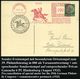 ASCHERSLEBEN/ 10.BUNDESTAG/ U./ 39.PHILAT.TAG/ BRIEFMARKEN-/ AUSSTELLUNG.. 1933 (21.8.) AFS Sonderform (Postreiter) In 0 - Esposizioni Filateliche