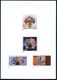 Delcampe - B.R.D. 1990 (Aug.) 100 Pf. "150 Jahre Briefmarken", 42 Verschied. Color-Entwürfe D. Bundesdruckerei A.7 Entwurfsblät-ter - Filatelistische Tentoonstellingen