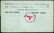 CANADA /  DEUTSCHES REICH 1944 (4.11.) 1K: P.O.W./133 + Schw. Zensur-1L: EXAMINED BY D.B./___ + Hs. Nr. 505 + Rs. Roter  - Red Cross