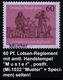 B.R.D. 1979 (Okt.) 60 Pf. "3 Jahrhunderte Lotsen-Regiment" + Amtl. Handstempel  "M U S T E R" + Amtl. Ankündigungsblatt  - Marittimi