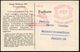 HAMBURG/ 1/ HAMBURG-AMERIKA-LINIE/ MITTELMEER-U.ORIENTFAHRTEN 1929 (8.3.) AFS Auf Telegramm-Ak: Hapag-Weltreise 1929, Et - Marittimi