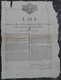 Grand Document De 1791.Loi / Brefs, Bulles, Constitutions, Rescrits, Décrets & Autres Expéditions. - Documentos Históricos