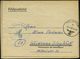 DT.BES.FRANKREICH 1944 (2.4.) 1K: FELDPOST/b/--- + Blauer 1K-HdN: Feldpost-Dienststelle/ 40930 + Rs. Hs. Abs.: "Feldpost - Marittimi