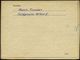 DT.BES.FRANKREICH 1944 (2.4.) 1K: FELDPOST/b/--- + Blauer 1K-HdN: Feldpost-Dienststelle/ 40930 + Rs. Hs. Abs.: "Feldpost - Maritime