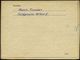 DT.BES.FRANKREICH 1944 (2.4.) 1K: FELDPOST/b/--- + Blauer 1K-HdN: Feldpost-Dienststelle/ 40930 + Rs. Hs. Abs.: "Feldpost - Marittimi
