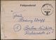 DT.BES.FRANKREICH 1944/48 Dokumentation "Festung St. Nazaire": Funkmitteilungskt. Vom 11.11. (Mittelbug) + 2 Fp.-Faltbfe - Marittimi