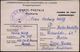 Delcampe - DT.BES.FRANKREICH 1944/48 Dokumentation "Festung St. Nazaire": Funkmitteilungskt. Vom 11.11. (Mittelbug) + 2 Fp.-Faltbfe - Maritiem