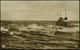 Wilhelmshaven/ *k* 1917 (4.4.) 1K-Brücke Auf Monochromer Foto-Ak.: Unterseeboot U 21 (versenkt Am 5.9.1914 Den Englische - Sottomarini