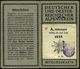 Berlin-Wilmersdorf 1935 Orig. Mitgliedsausweis "DEUTSCHER U. OESTERR. ALPENVEREIN" Mit Lichtbild , Vs. Edelweiß-Logo, Vi - Klimmen