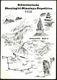 INDIEN /  NEPAL /  SCHWEIZ 1958 (Juni) SchweizER. Dhaulagiri-Exped., Künstler-Expeditions-Sonder-Kt. Mit 7 Details, MiF  - Klimmen