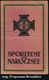 DEUTSCHES REICH 1916 (13.8.) Programm-Heft "SPORTFEST AM NAROCZSEE" (Belarus) Mit Titel-Graphik Eisernes Kreuz + Monogra - Andere & Zonder Classificatie