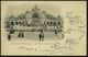 FRANKREICH 1900 (10.7.) Seltener 2K: PARIS EXPOSITION / B E A U X - A R T S 2x Klar Auf S/w.-Sonderkarte: Expo 1900 "Pal - Altri & Non Classificati