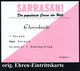 B.R.D. 1998 (ca.) Color-Portrait-Karte André Sarrasani Mit Orig. Signatur "A Sarrasani", Zirkus-Direktor U. Zauberkünstl - Cirque