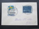 Schweden 2 Blankobelege Mit Vignette Stockholm Svenska Flaggans Dag 1948 Und Flugpostmarke 1930 Nr. 213 - Storia Postale