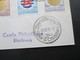 Luxemburg 1959 Kantonalwappen IV FDC Caritas 1959 Nach Ettelbruck Mit Ak Stempel FDC No 003388 - Briefe U. Dokumente