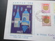 Luxemburg 1959 Kantonalwappen IV FDC Caritas 1959 Nach Ettelbruck Mit Ak Stempel FDC No 003388 - Brieven En Documenten