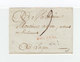 Sur Partie De Lettre Pour Luçon Cachet Linéaire Rouge Orléans. Taxe Manuscrite. (2269x) - 1701-1800: Precursores XVIII