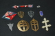 WWI - Joli Lot De 10 Souvenirs De La Libération 1944/1945 "Croix De Lorraine, Charles De Gaulle" Résistance - FFI - WW2 - 1939-45