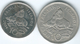 Falkland Islands - Elizabeth II - 10 Pence - 1980 (KM5.1) & 2004 Non-magnetic (KM133) - Falkland