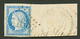 OUED-RIOU : 25c CERES(n°60) Obl. GC 5163 Sur Fragment. Certificat CALVES. RARE. TTB. - Autres & Non Classés