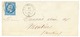 1860 FRANCE 20c(n°14) Obl. Cachet Sarde LA CHAMBRE Sur Lettre Pour MOUTIERS. Trés Rare. Superbe. - 1849-1876: Periodo Classico