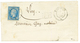 1860 FRANCE 20c(n°14) Obl. Cachet Sarde REIGNIER Sur Lettre Avec Texte Pour WIRY. RARE. Cote 3000€. Signé CALVES. TTB. - 1849-1876: Klassieke Periode