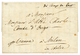 "CAMP De PEST (HONGRIE)" : 1771 "Du CAMP De PEST Manuscrit+ "P. VIENNE" Sur Lettre Avec Texte Daté "CAMPO DI PEST" Pour  - Marques D'armée (avant 1900)