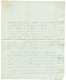 1806 N°28 GRANDE ARMEE Rouge Sur Lettre Avec Texte (3 Pages) Daté AMBERG (BAVARIA) Pour La FRANCE. TB Texte "La PAIX éta - Armeestempel (vor 1900)