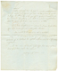 1806 N°28 GRANDE ARMEE Rouge Sur Lettre Avec Texte (3 Pages) Daté AMBERG (BAVARIA) Pour La FRANCE. TB Texte "La PAIX éta - Legerstempels (voor 1900)