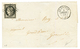 1850 20c Noir (n°3) TB Margé Obl. GRILLE + T.15 LE TOUVET Sur Lettre Pour GRENOBLE. TTB. - 1849-1850 Cérès