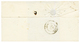 1849 20c Noir (n°3) 4 Grandes Marges Obl. OR + GRILLE + T.14 PONT DE VAUX Sur Lettre Pour MACON. TTB. - 1849-1850 Ceres