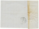 JURA : 1867 20c(n°22) Obl. GC 1313 + T.15 DOLE-DU-JURA + Cachet Rare APRES/ LE DEPART/ 1313. Superbe. - 1863-1870 Napoleone III Con Gli Allori