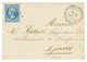 CORSE : 1866 20c(n°22) Obl. GC 4533 + T.22 PERO-CASEVECCHIE Sur Lettre Pour AJACCIO. RARE. TTB. - 1863-1870 Napoleone III Con Gli Allori