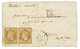 BALLON-MONTE Pour L' AUTRICHE : 1871 Paire 30c(n°30) + PARIS 5 Janv 71 Sur Lettre Avec Texte Pour VIENNE (AUTRICHE). Ver - Oorlog 1870